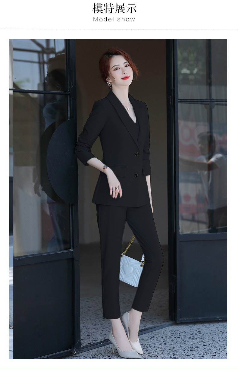 Set nguyên bộ áo vest nữ quần dài kèm áo ghi lê - VN38